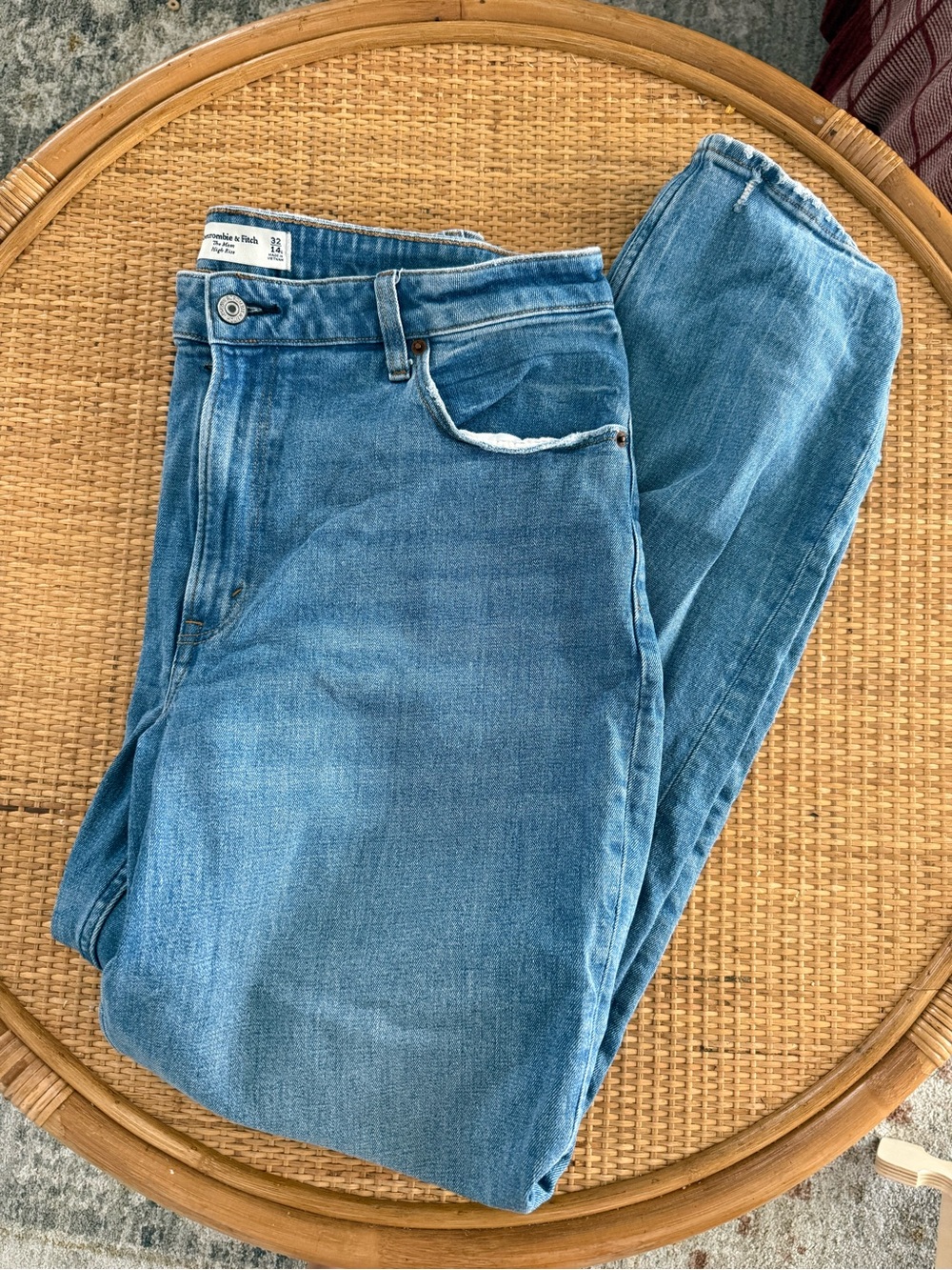 Light Blue Women’s Jeans - Abercrombie & Fitch